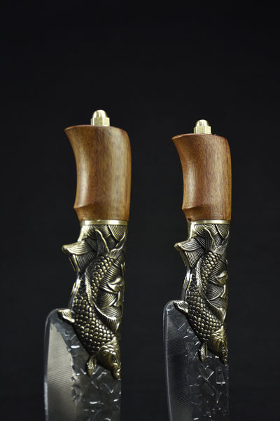 Cuchillo de Cocina Forjado a Mano para Frutas y Verduras - Image 11