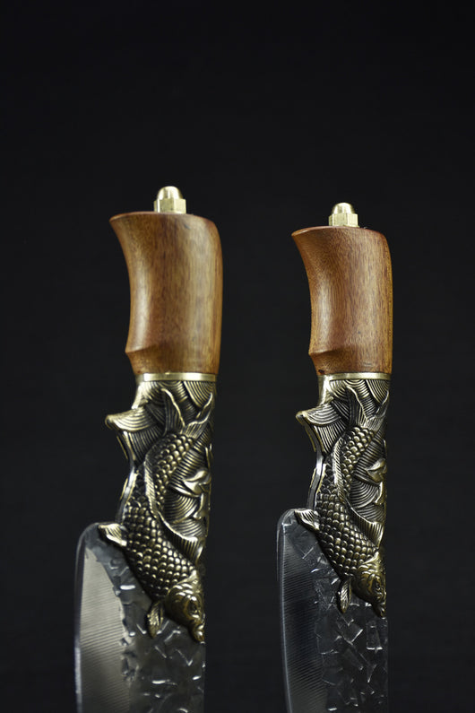 Cuchillo de Cocina Forjado a Mano para Frutas y Verduras - Image 11
