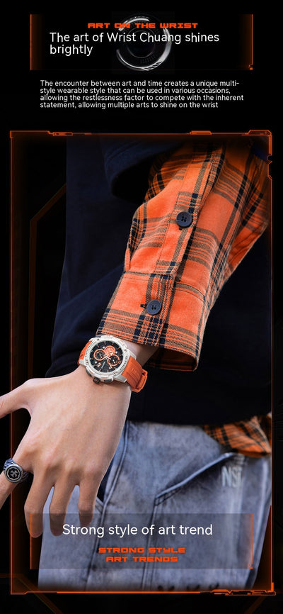 Reloj Multifuncional de Cuarzo para Hombre - Minimalista Resistente al Agua - Image 27