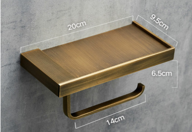 Organizador de Baño 3 en 1 - Soporte para Papel Higiénico, Toallas y Celular - Image 11