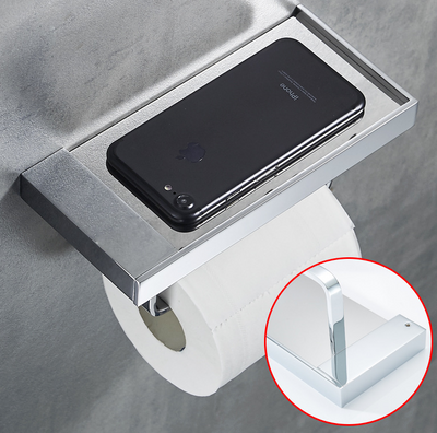 Organizador de Baño 3 en 1 - Soporte para Papel Higiénico, Toallas y Celular - Image 15