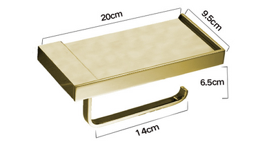 Organizador de Baño 3 en 1 - Soporte para Papel Higiénico, Toallas y Celular - Image 17