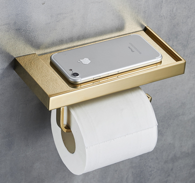 Organizador de Baño 3 en 1 - Soporte para Papel Higiénico, Toallas y Celular - Image 18