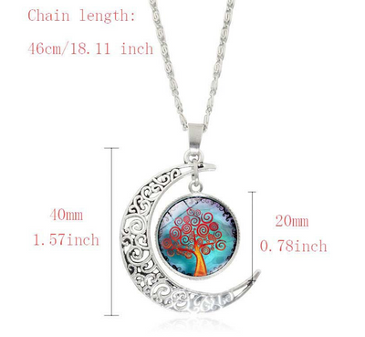 Aretes Árbol de la Vida con Piedras Preciosas - Image 12