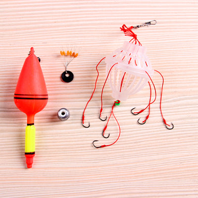 Kit Completo de Pesca para Carpa y Bigotudo con Anzuelos Explosivos de Doble Cierre - Image 6