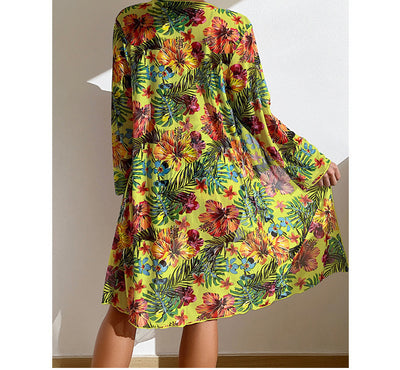 Traje de Baño Blusa Larga con Abertura Tallas Grandes - Image 21