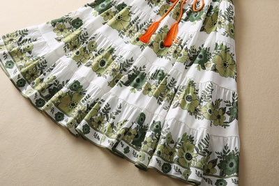 Vestido Camisero Elegante con Estampado Floral y Cordones - Image 18