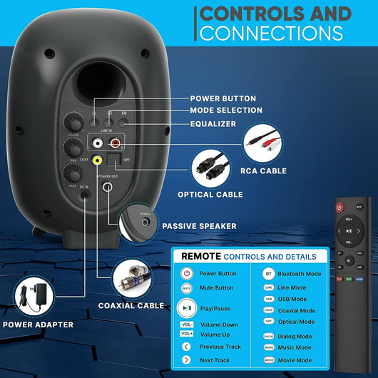 Altavoz USB Mini Subwoofer Portátil para Escritorio - Image 18