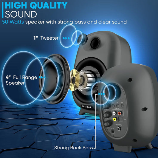 Altavoz USB Mini Subwoofer Portátil para Escritorio - Image 19