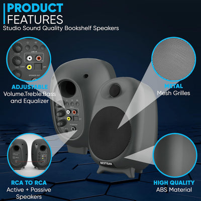 Altavoz USB Mini Subwoofer Portátil para Escritorio - Image 22