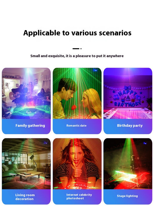 Luz Láser de Escenario para Decoración Navideña - Image 24