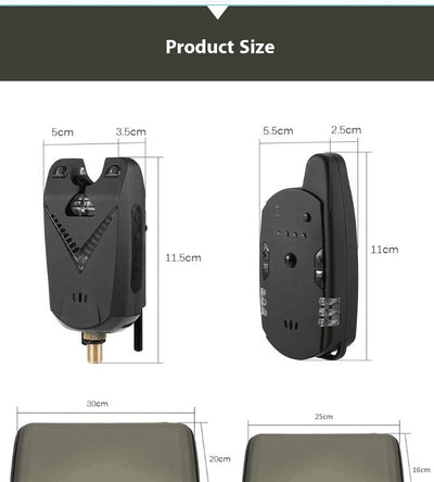 Alarma Electrónica Inalámbrica para Pesca - Image 23