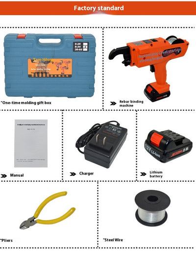 Máquina Atadora Eléctrica Recargable para Fardos y Pacas - Image 19