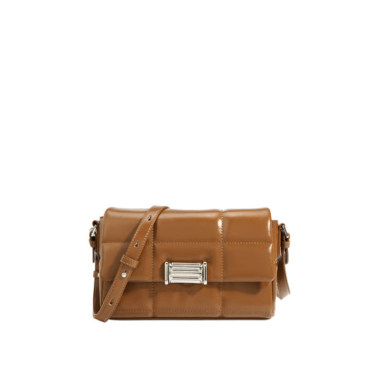 Bolso Cuadrado Pequeño de Cuero Suave para Mujer - Image 18