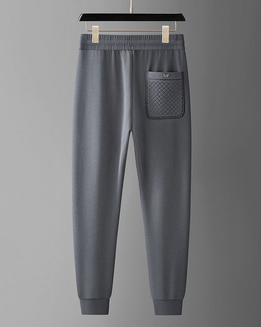 Pantalones Deportivos Casual de Lujo con Bordado de Marca y Tobillo Ajustable - Image 33