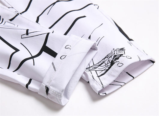Pantalones de Algodón Estampado Digital para Hombre - Colección Verano - Image 30