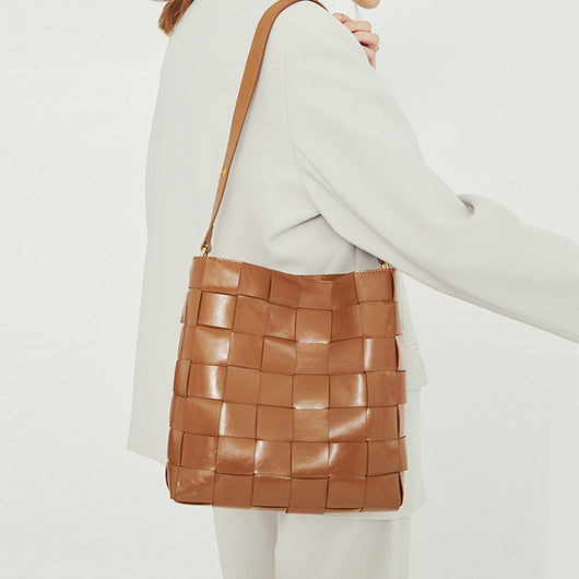 Bolso Tejido Estilo Bucket para Mujer - Diseño Moderno - Image 17