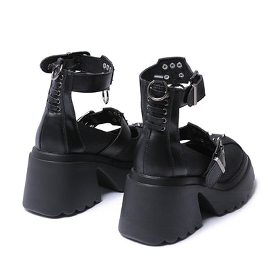 Zapatos Mujer con Hebilla de Remaches - Estilo Edgy y Versátil - Image 18