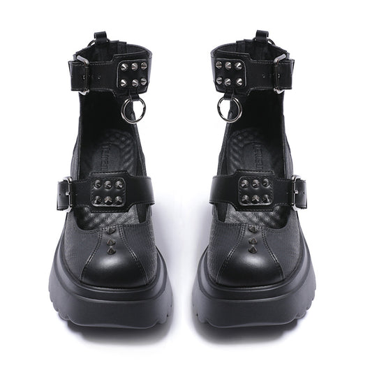 Zapatos Mujer con Hebilla de Remaches - Estilo Edgy y Versátil - Image 21