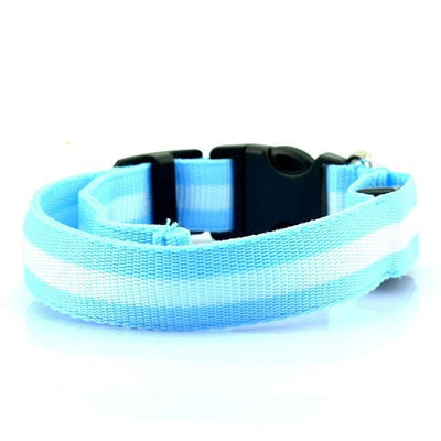 Collar LED Luminoso para Perros y Gatos - Seguridad Nocturna con Luz Fluorescente - Image 35