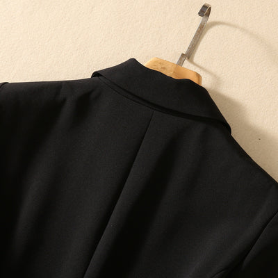 Vestido Swing Elegante con Cuello Superpuesto para Mujer - Image 12