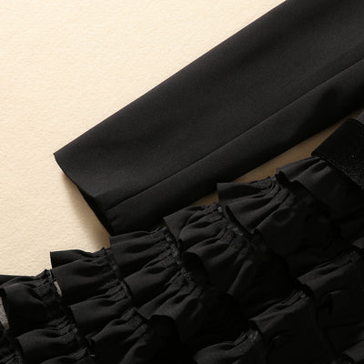 Vestido Swing Elegante con Cuello Superpuesto para Mujer - Image 14