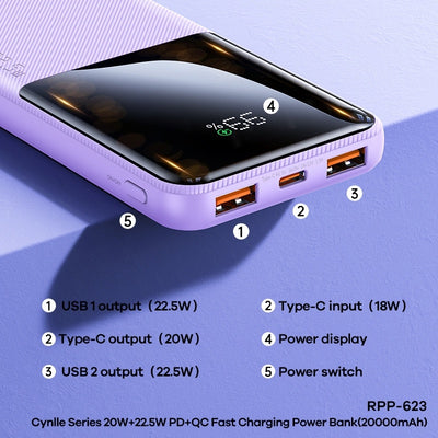 Banco de Energía Dual 225W - Carga Rápida 20W para Móviles y Dispositivos - Image 7