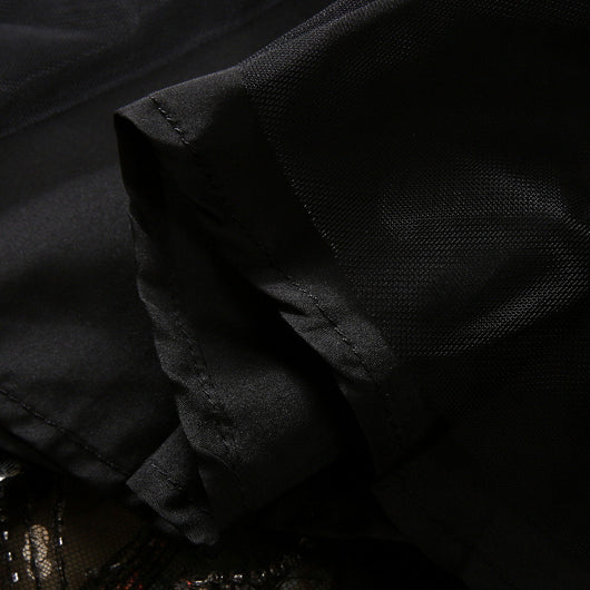 Vestido Largo con Mangas y Diseño de Mariposas Lentejuelas Brillantes - Image 10