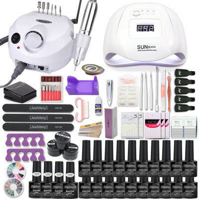 Kit Completo de Diseño de Uñas con Lámpara LED Fotocurado - Image 8