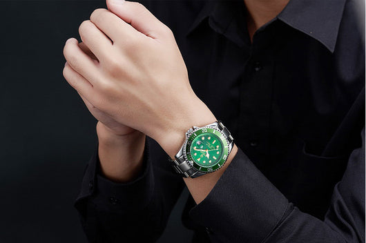 Reloj Mecánico para Hombre con Pulsera de Acero Inoxidable - Image 15