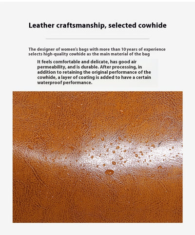 Bolso de Cuero Encerado con Bandolera - Diseño Portátil y Elegante - Image 21