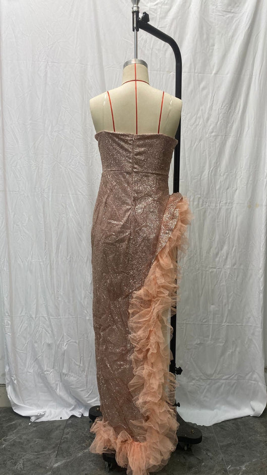 Vestido Tubo Brillante con Lentejuelas - Image 12