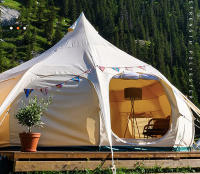 Carpa de Lujo Lotus Impermeable para Camping - INS Wind Super - Image 9