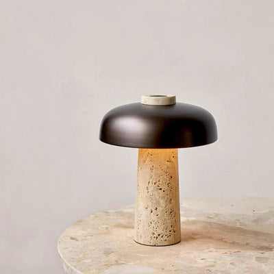 Lámpara de Mesa Mármol y Vidrio para Sala y Estudio - Image 7