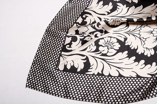 Pañuelo de Seda Artificial Cuadrado Pequeño Estilo Chino - Image 42