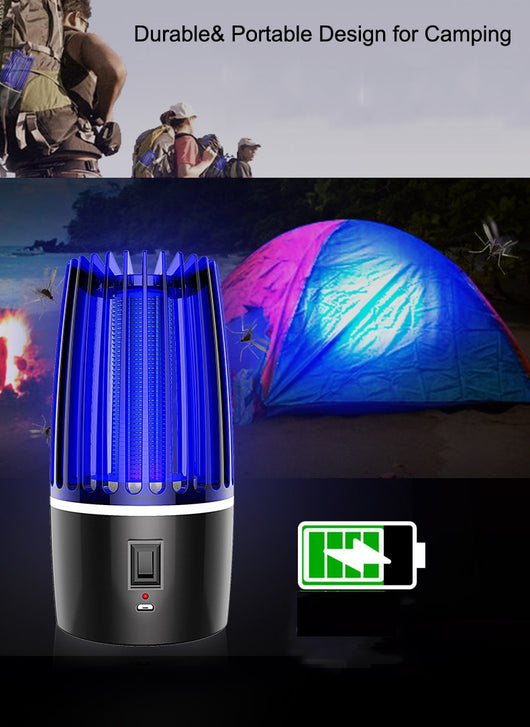Lámpara Matamosquitos Recargable USB - Image 12