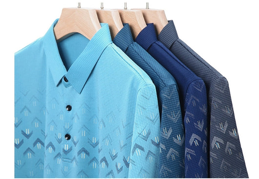 Polo Ejecutivo Ice Silk Manga Corta para Hombre - Secado Rápido y Estilo Business Casual - Image 28
