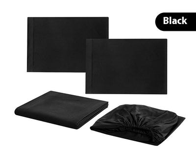 Juego de Cama 4 Piezas con Tiras Decorativas - Image 31