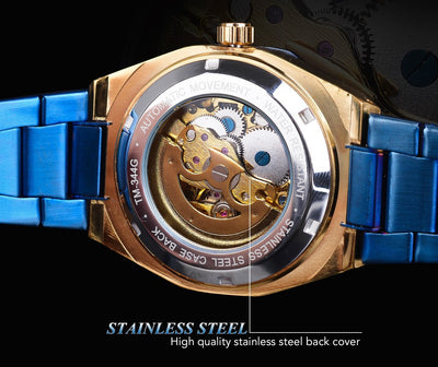 Reloj Automático de Movimiento Mecánico con Diseño Hueco - Image 30