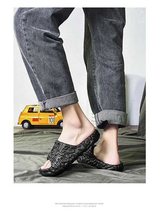 Pantuflas Gruesas de Verano para Hombre con Suela Antideslizante - Image 10