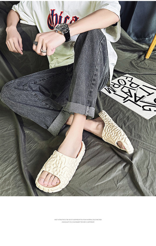 Pantuflas Gruesas de Verano para Hombre con Suela Antideslizante - Image 14