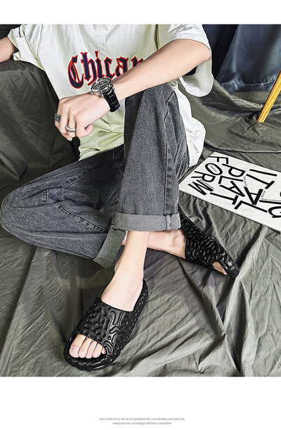 Pantuflas Gruesas de Verano para Hombre con Suela Antideslizante - Image 22
