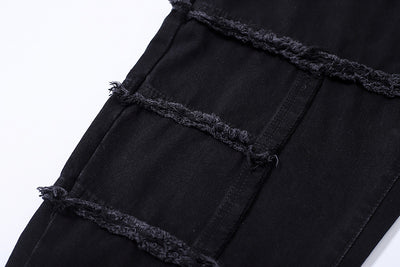 Jeans Slim Ajustados con Paneles de Felpa - Image 11