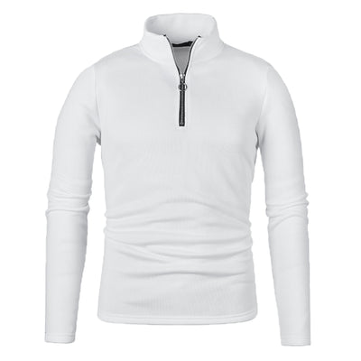 Suéter de Invierno para Hombre con Cierre de Cremallera en Cuello - Image 18