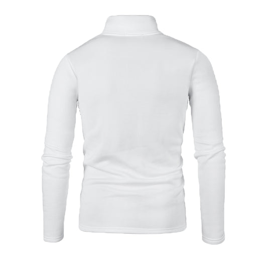 Suéter de Invierno para Hombre con Cierre de Cremallera en Cuello - Image 20