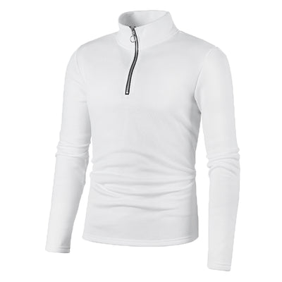 Suéter de Invierno para Hombre con Cierre de Cremallera en Cuello - Image 21