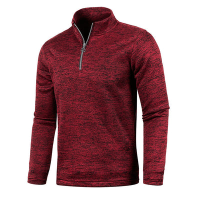 Suéter de Invierno para Hombre con Cierre de Cremallera en Cuello - Image 24