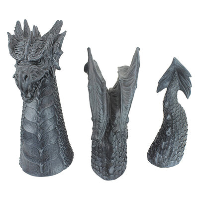 Estatua de Dragón Gótico para Jardín - Decoración Exterior Castillo y Foso - Image 15