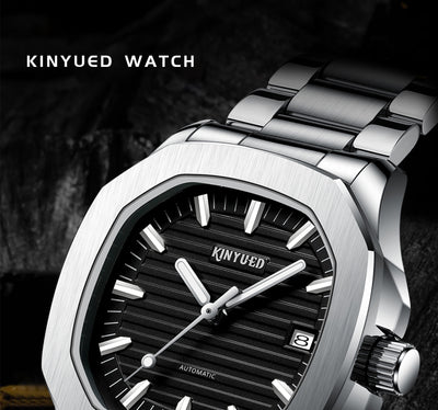 Reloj Automático Mecánico con Esfera Luminiscente para Hombre - Image 8