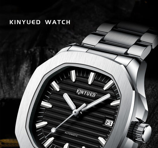 Reloj Automático Mecánico con Esfera Luminiscente para Hombre - Image 8